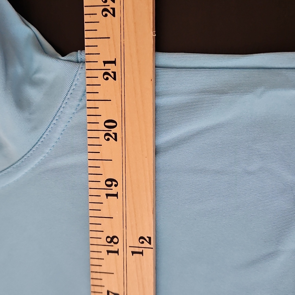 J McLaughlin Mens Aqua Polo,  Size Medium - Picture 5 of 8